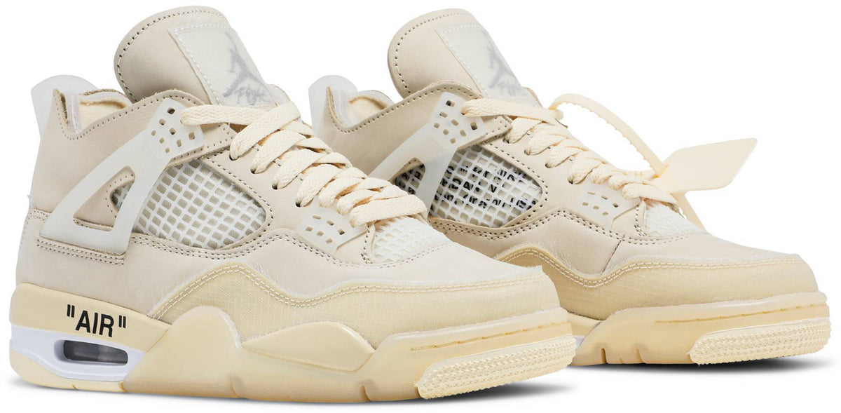 Off-White x Air Jordan 4 SP Sail