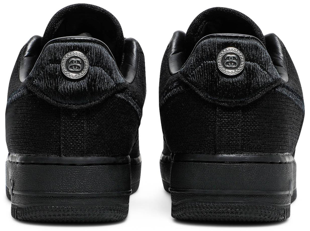 Stussy x Nike Air Force 1 Low Triple Black