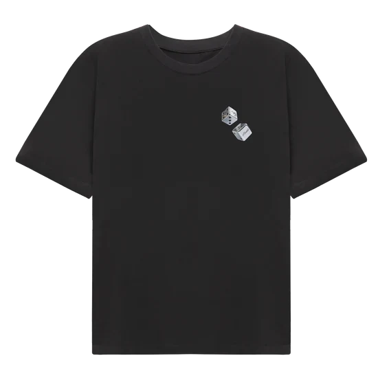 Cafe Societe T-shirt Dices Black