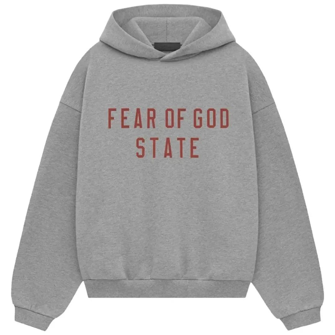 Fear of God Essentials Long Set Dark Heather Fleece
