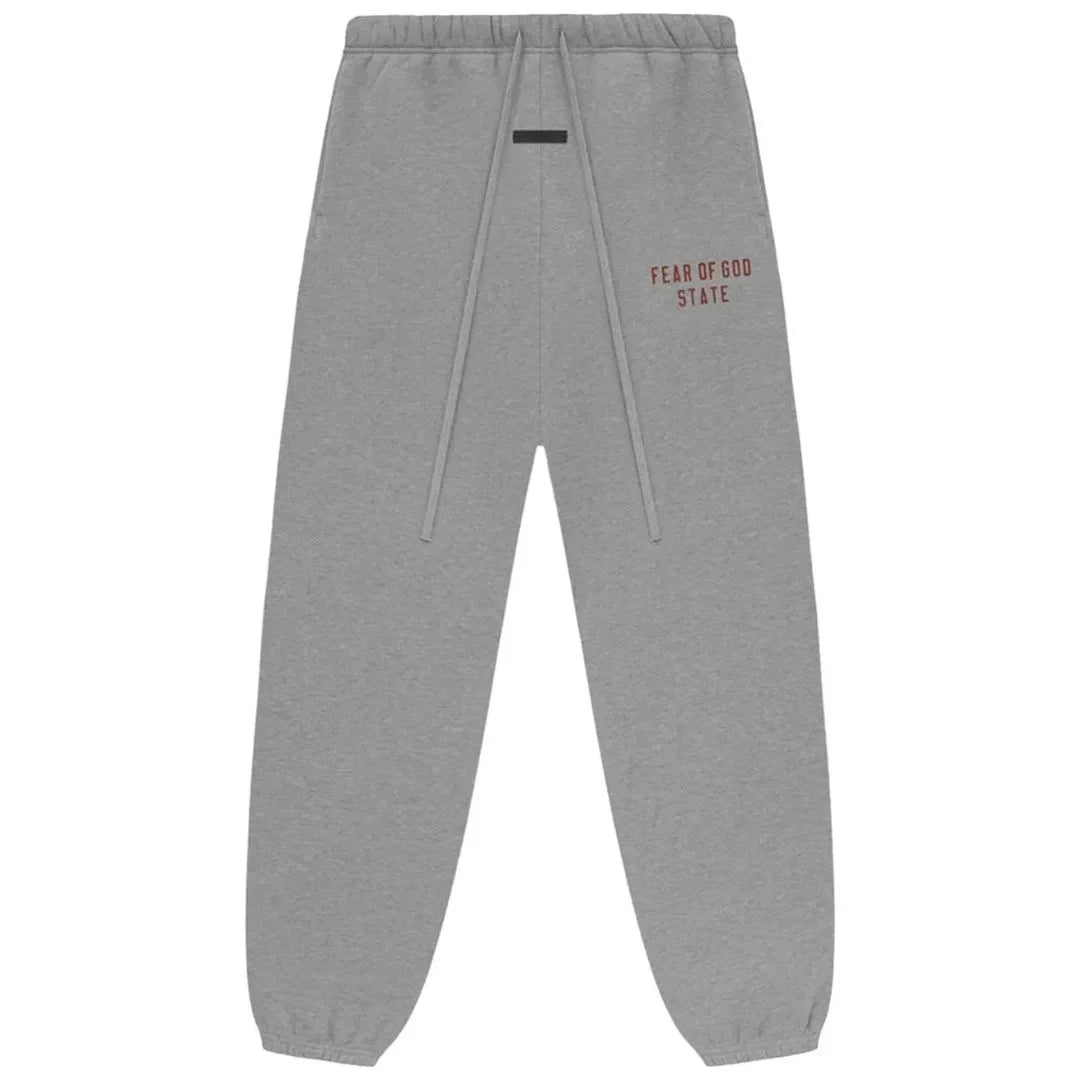 Fear of God Essentials Long Set Dark Heather Fleece