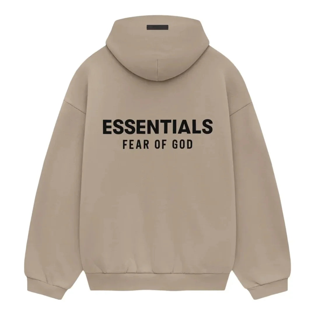 Fear of God Essentials Fleece Hoodie Desert Sand