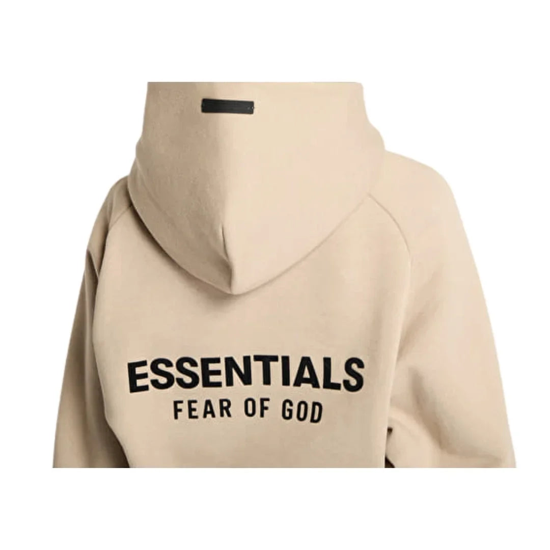 Fear of God Essentials Fleece Hoodie Desert Sand