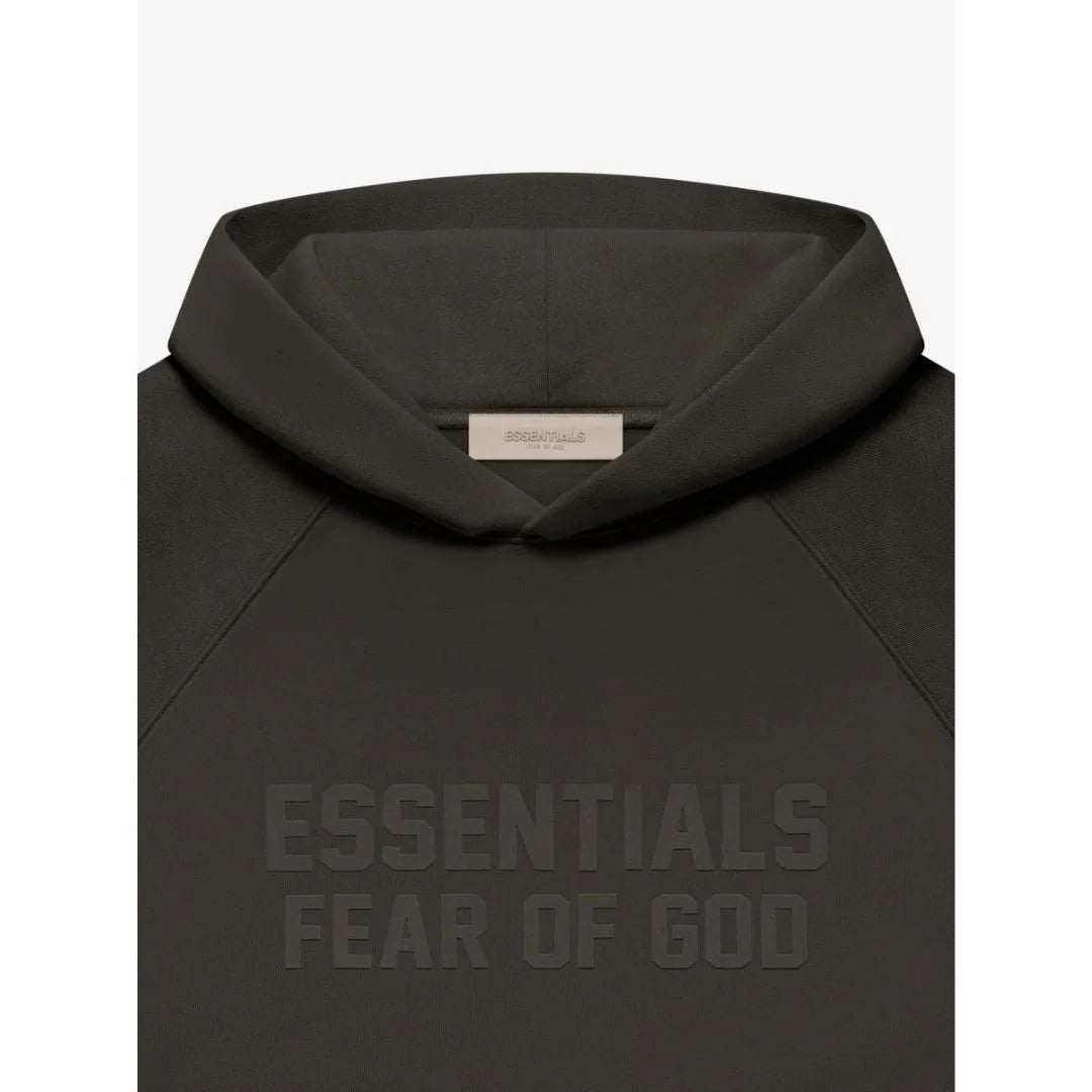 Fear of God Essentials Hoodie Off Black