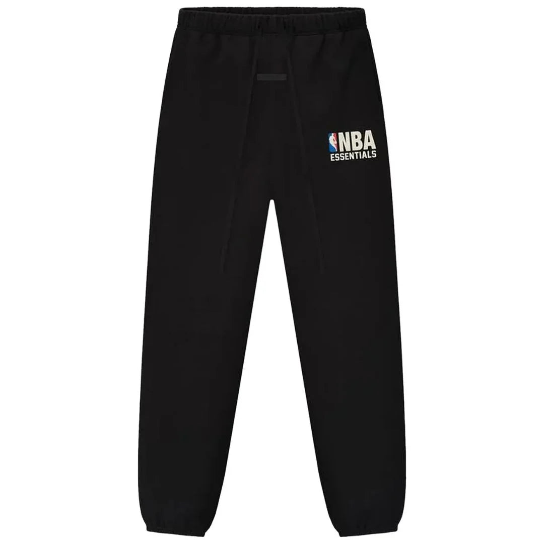 Fear of God Essentials NBA Long Set Black
