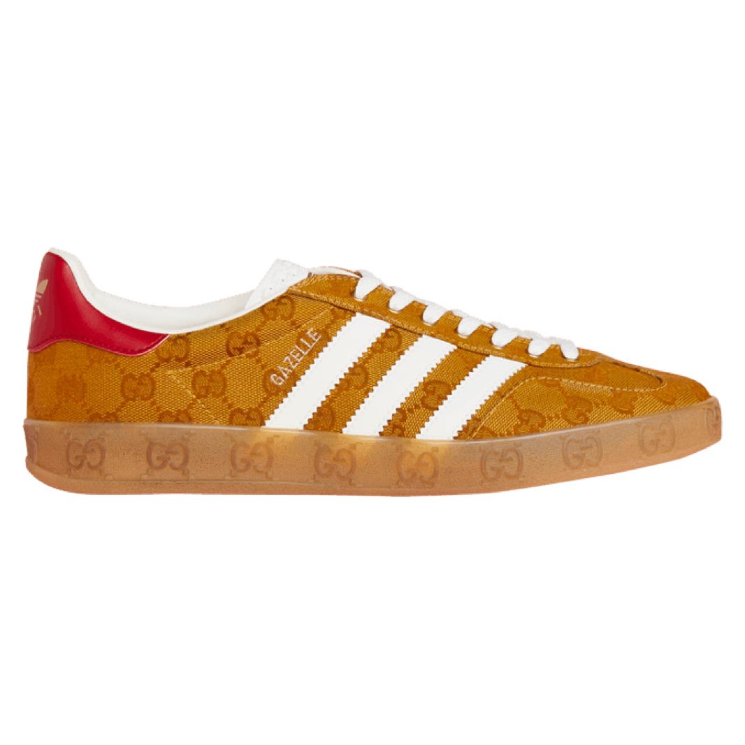 Adidas Gazelle Gucci Original GG Beige Brown