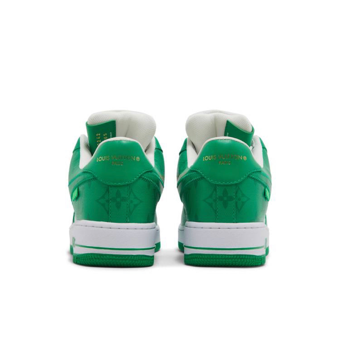 Louis Vuitton x Air Force 1 Low White Gym Green