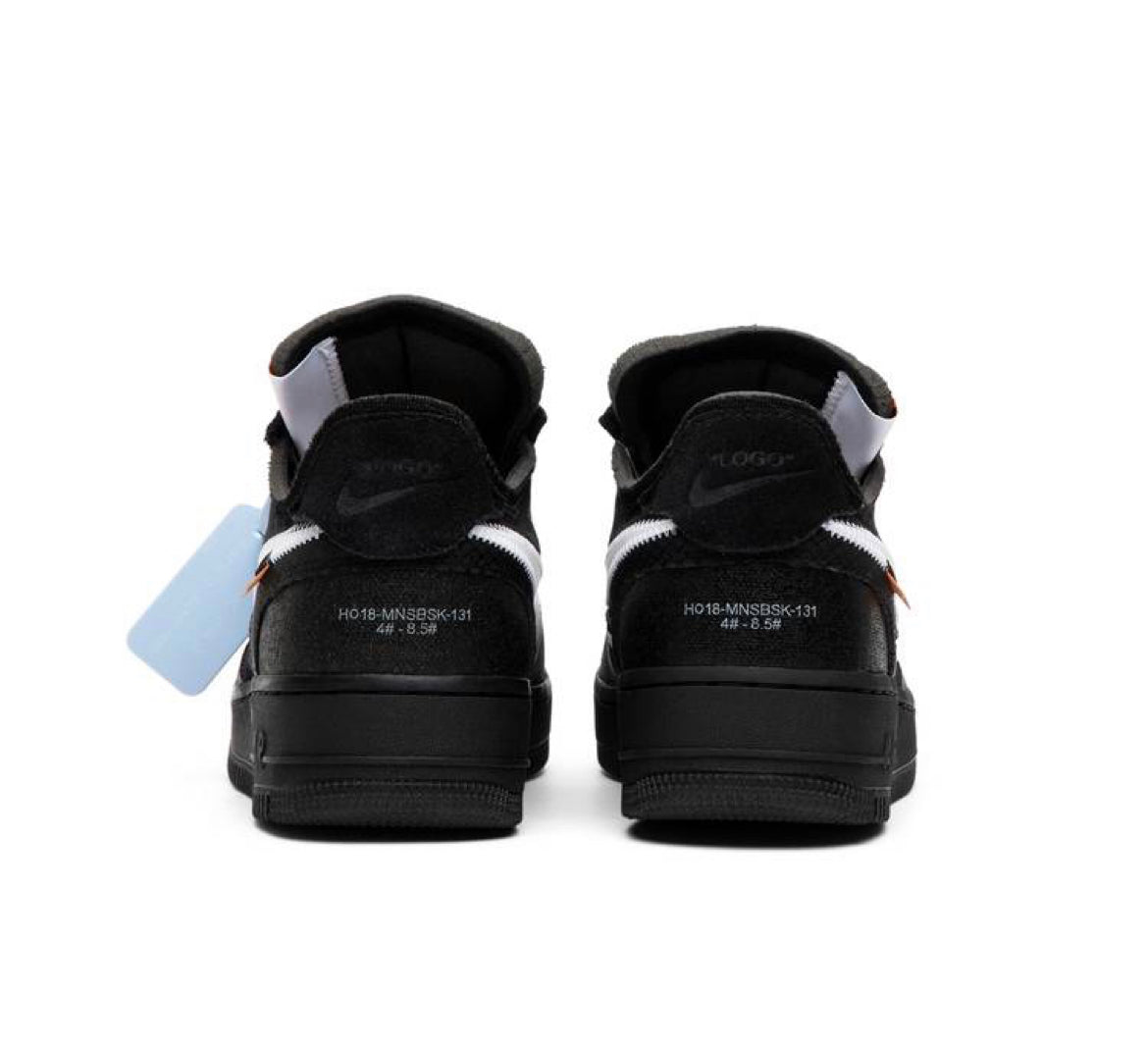 Off-White x Air Force 1 Low Black