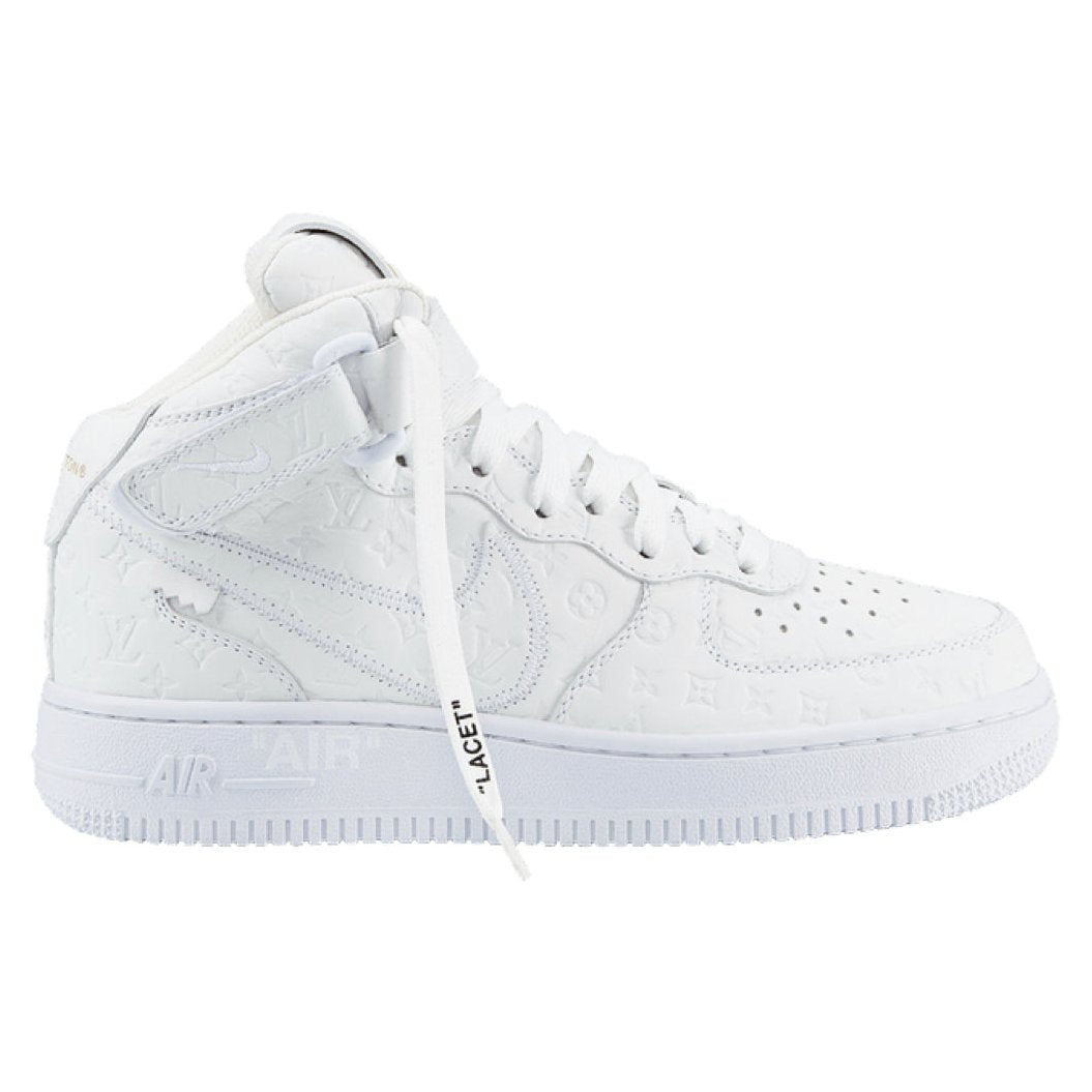 Nike Air Force 1 Mid x Louis Vuitton White