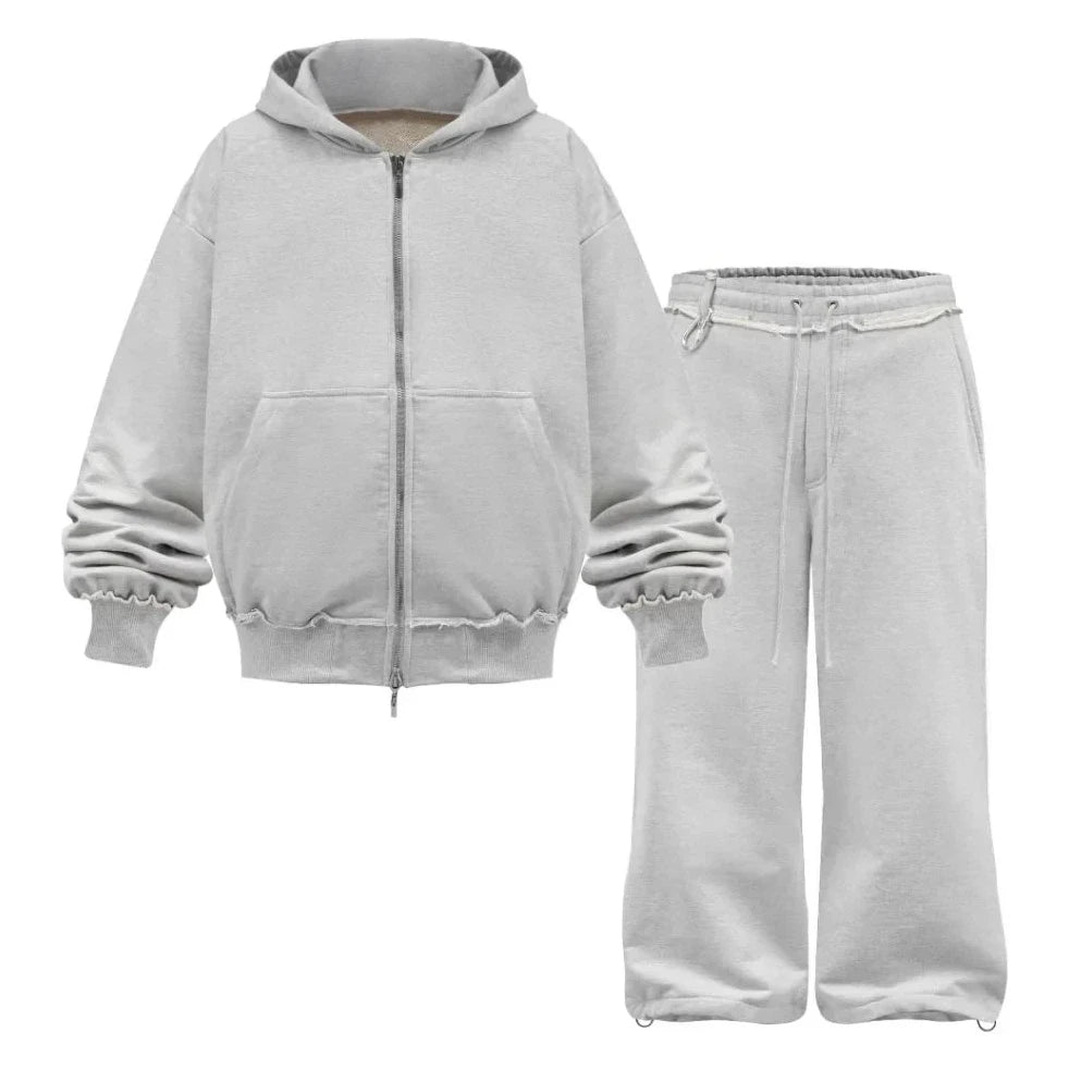 MSC DESIGN Grey Zipper Set