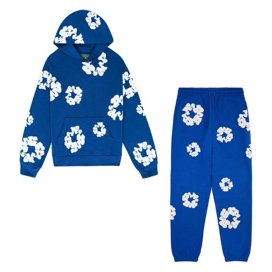 Denim Tears Cotton Wreath Set Royal Blue
