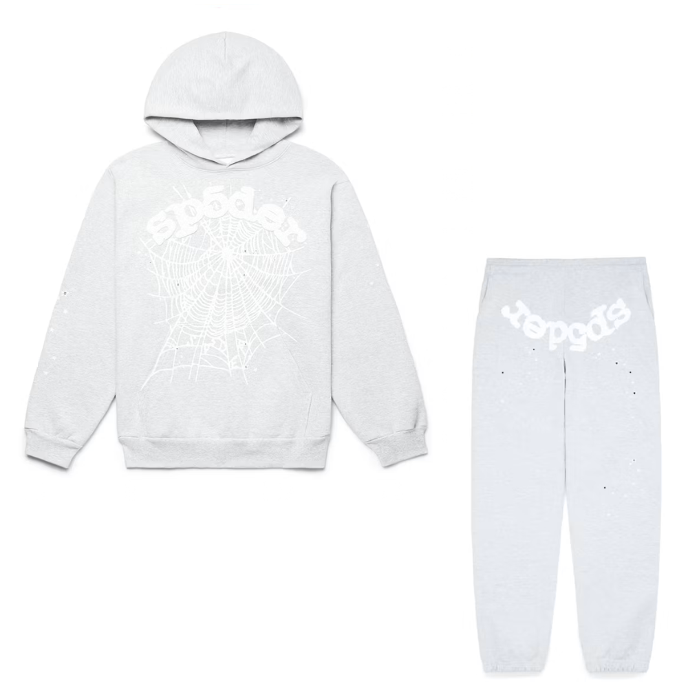 Sp5der OG Web Set Grey Set