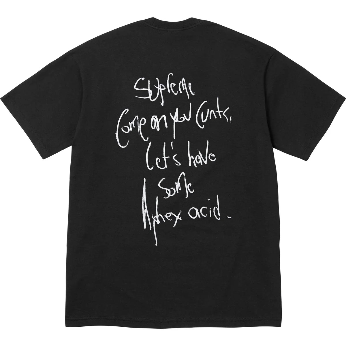 Supreme Aphex Twin Windowlicker Tee Black