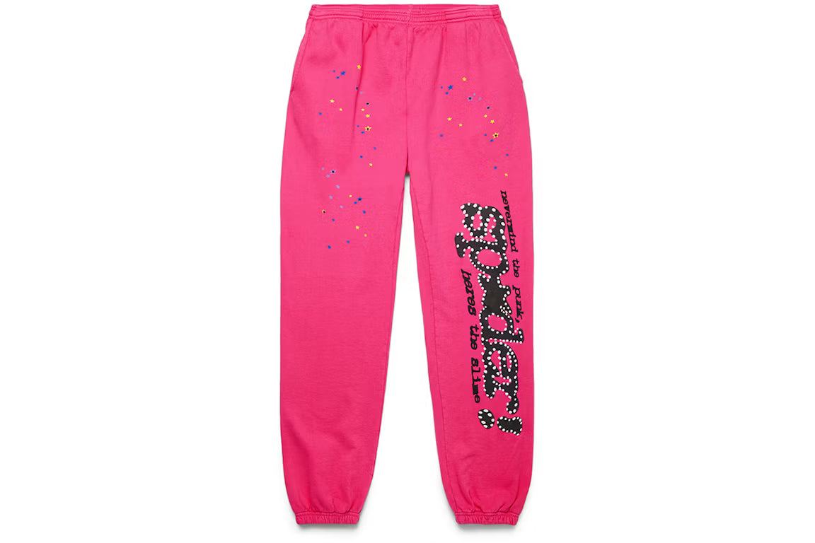Sp5der P*NK V2 Set Pink Zestaw
