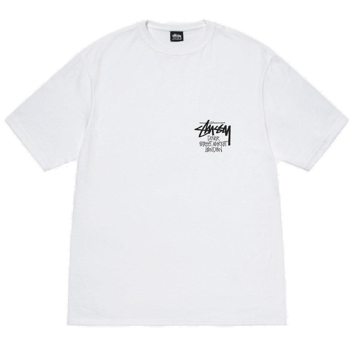 Stussy Dover Street London Tee White