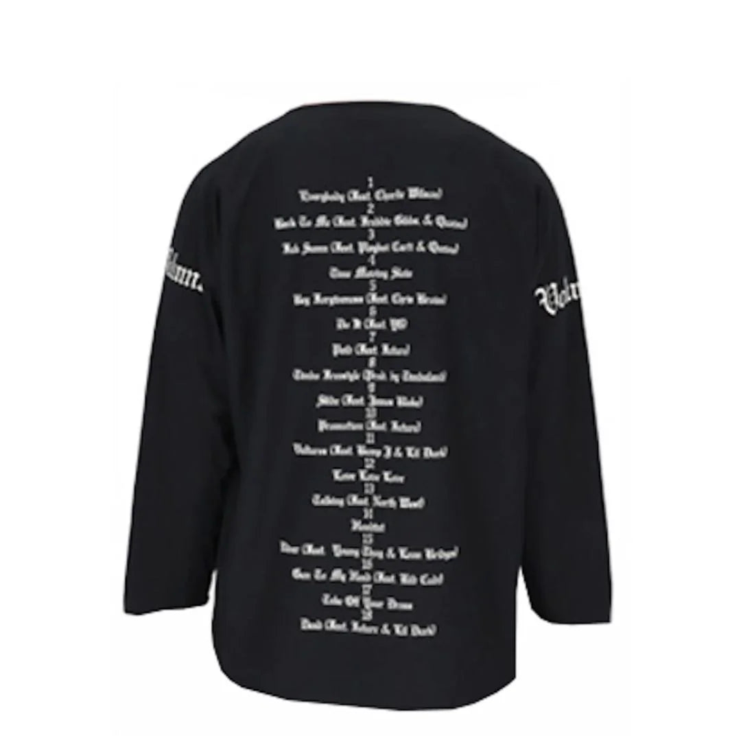 Vultures Long Tee Black