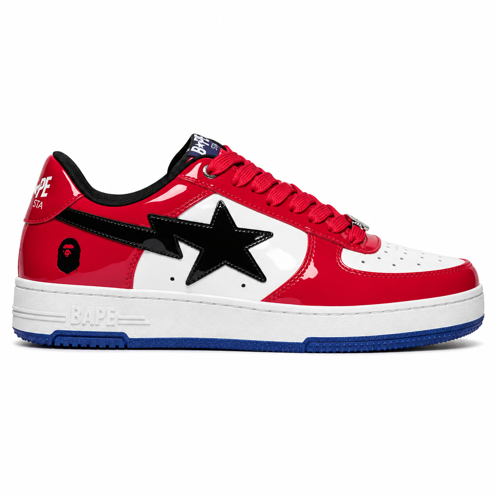 A Bathing Ape Bape Sta #1 Red
