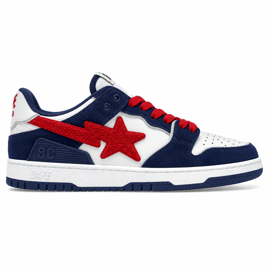 A Bathing Ape Sk8 Sta #2 M2 Blue