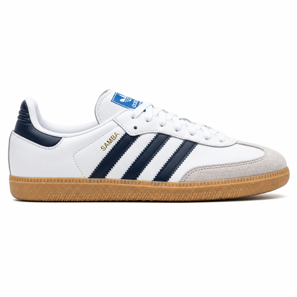 adidas Samba OG Cloud White Night Indigo Gum
