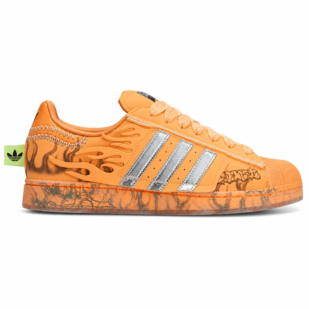 Adidas Superstar Hellstar Hazy Orange