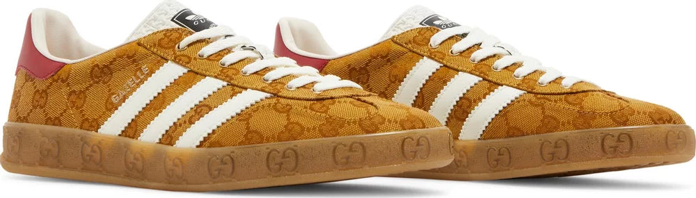 Adidas Gazelle Gucci Original GG Beige Brown