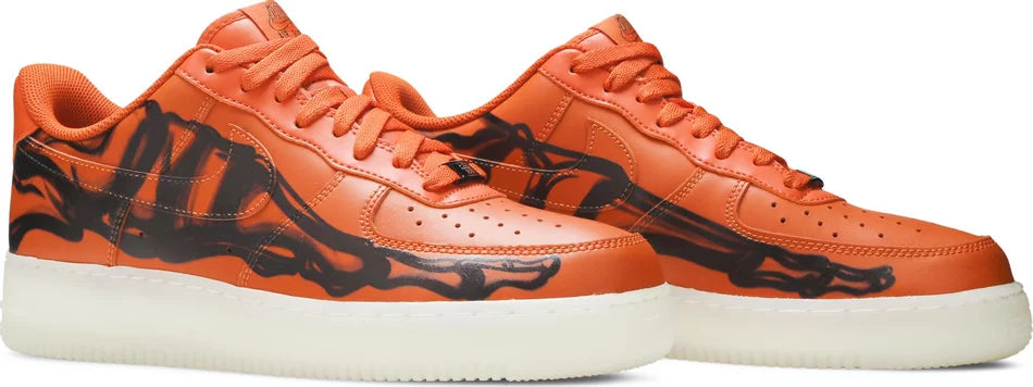 Air Force 1 Low Orange Skeleton
