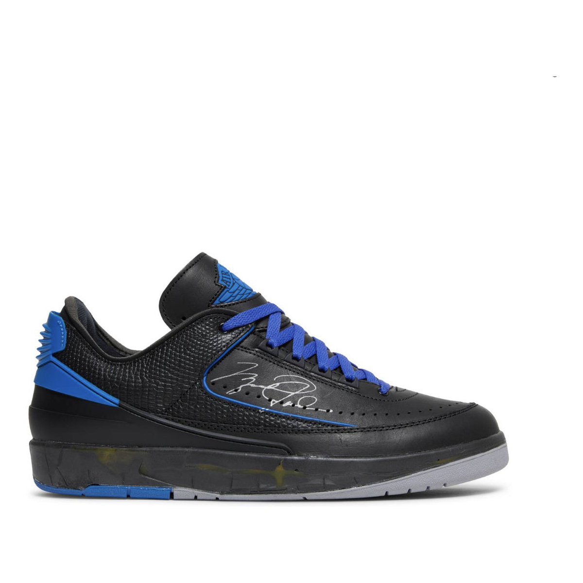 Off-White x Air Jordan 2 Retro Low SP Black Varsity Royal