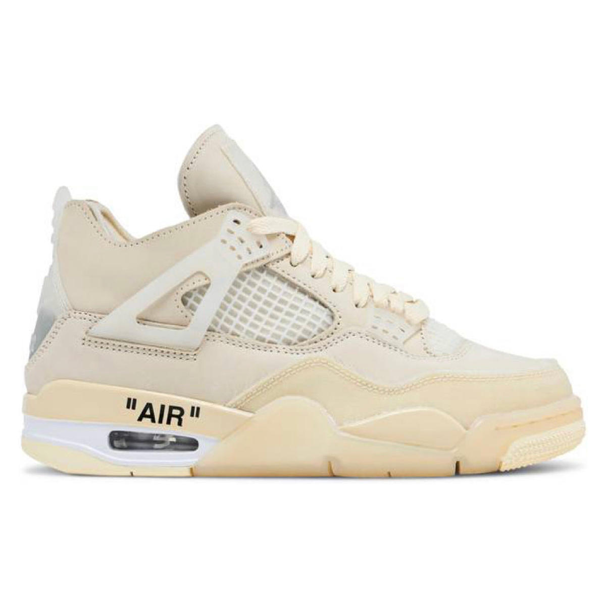 Off-White x Air Jordan 4 SP Sail