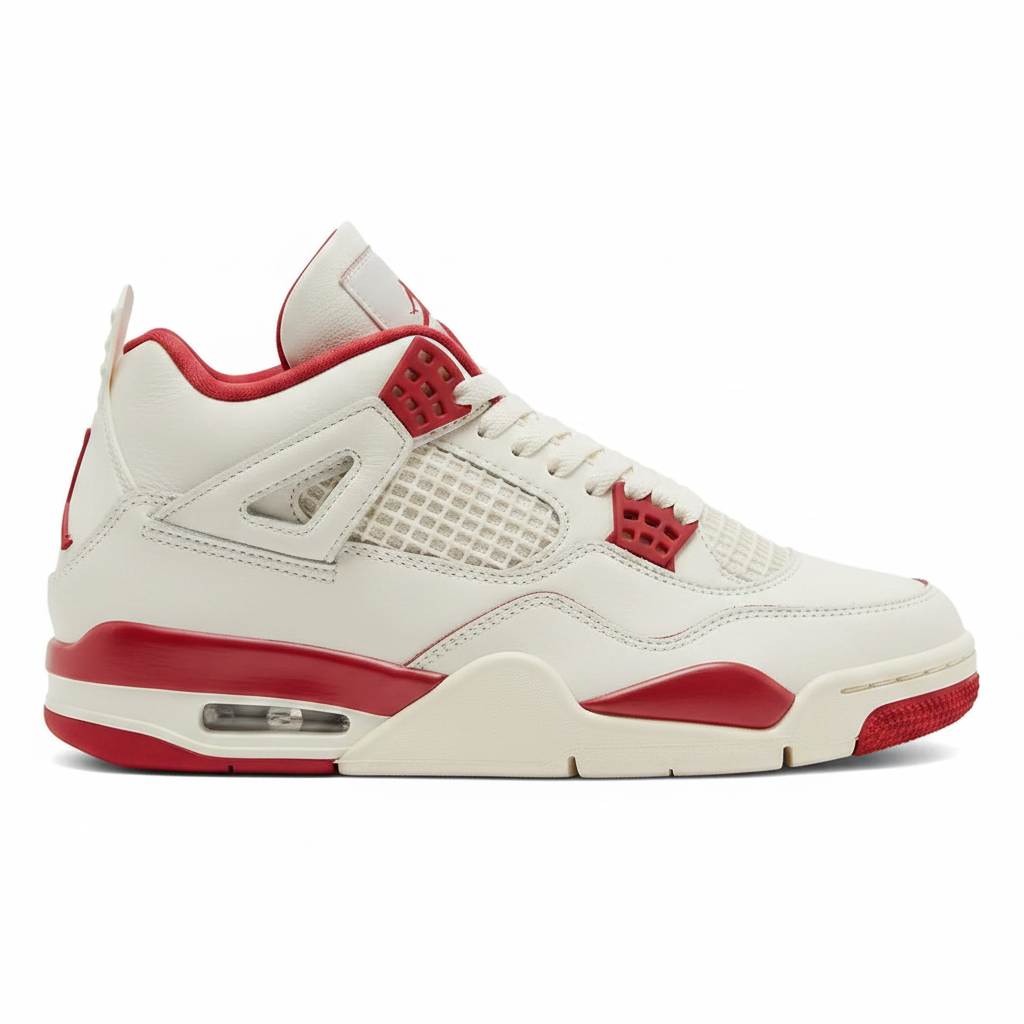 Air Jordan 4 Retro Valentine's Day Sierra Red
