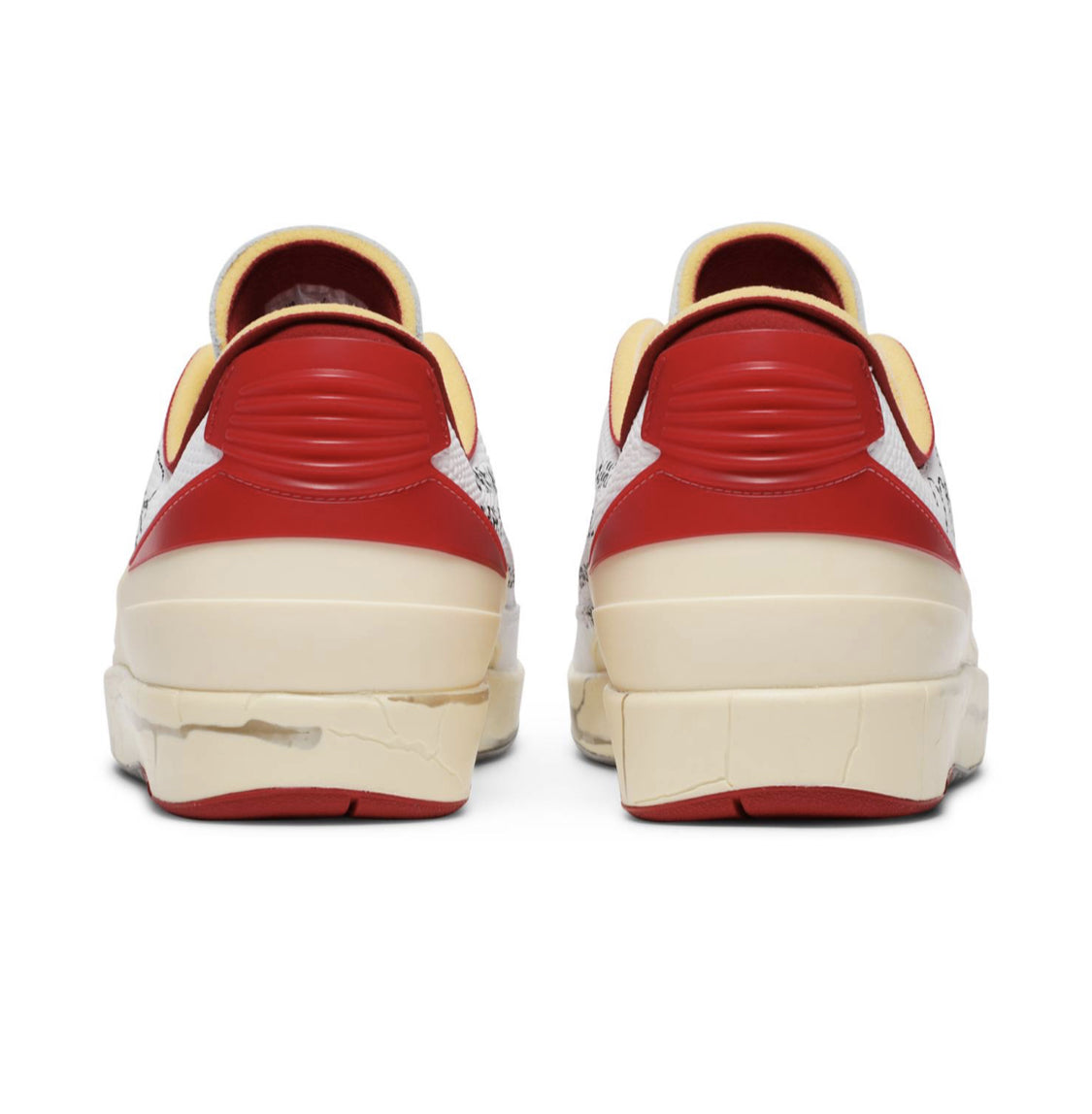 Off-White x Air Jordan 2 Retro Low SP White Varsity Red
