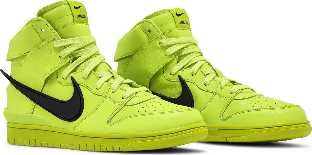 Ambush x Nike Dunk High Flash Lime