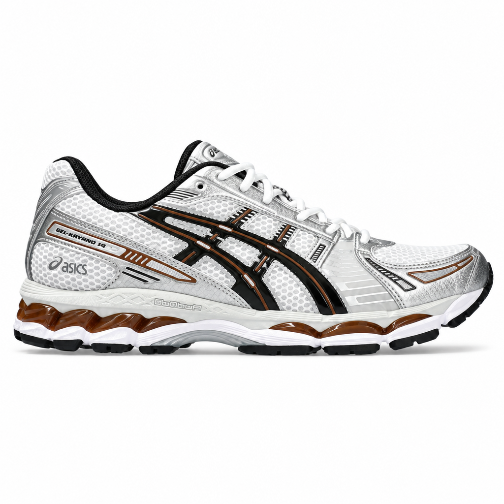 ASICS Gel-Kayano 12.1 White Graphite Grey Brown