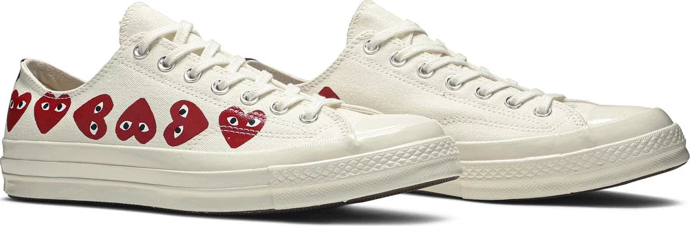 Converse Chuck Taylor All-Star 70 Ox Comme des Garçons Play Multi-Heart White
