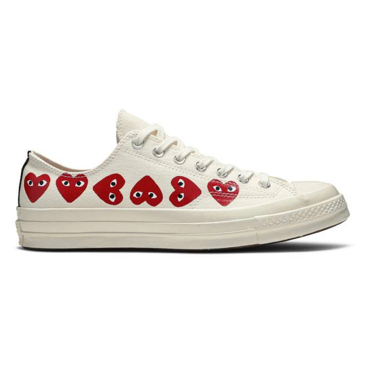 Converse Chuck Taylor All-Star 70 Ox Comme des Garçons Play Multi-Heart White