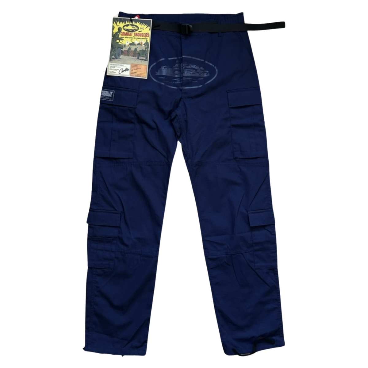 Corteiz Guerillaz Cargo - Navy On Navy