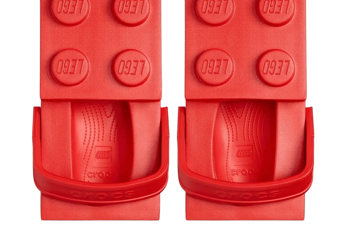 Crocs Brick Clog LEGO Red