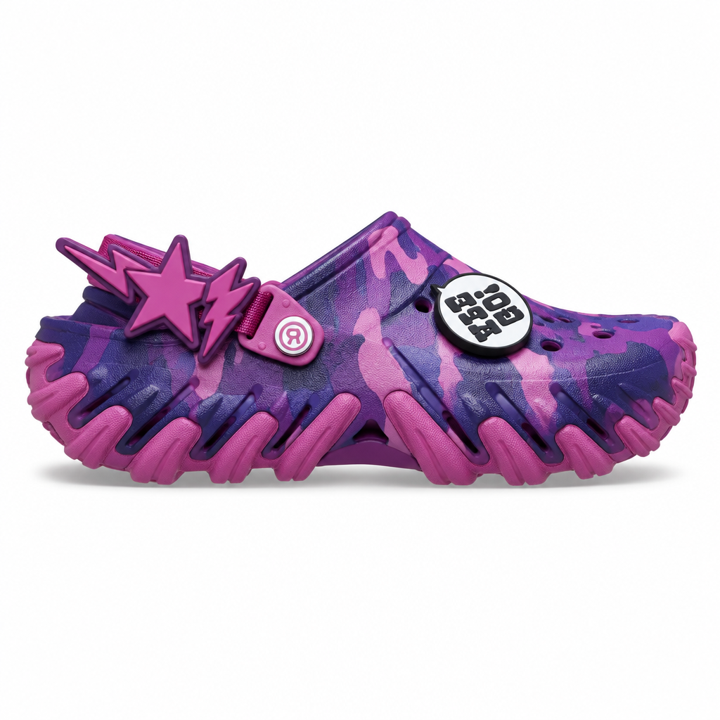 Crocs Echo RO Clog Bape Grapeberry Camo