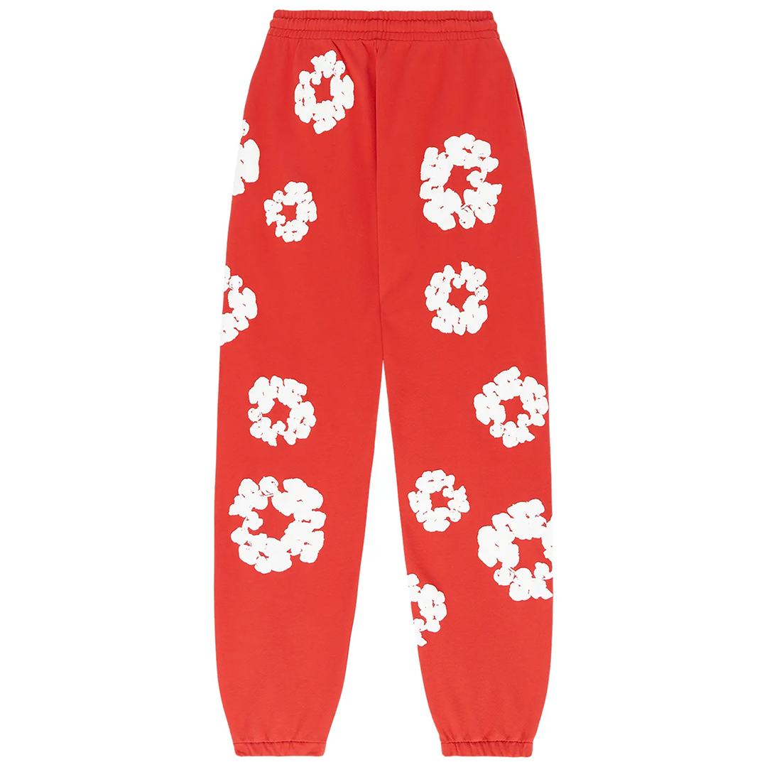 Denim Tears The Cotton Wreath Sweatpants Red
