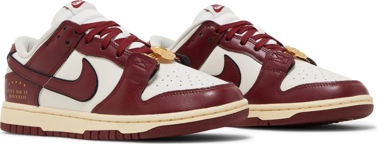 Nike Dunk Low SE Just Do It Sail Team Red