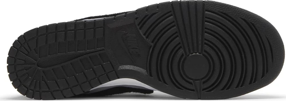 Nike Dunk Low Chenille Swoosh Black Grey