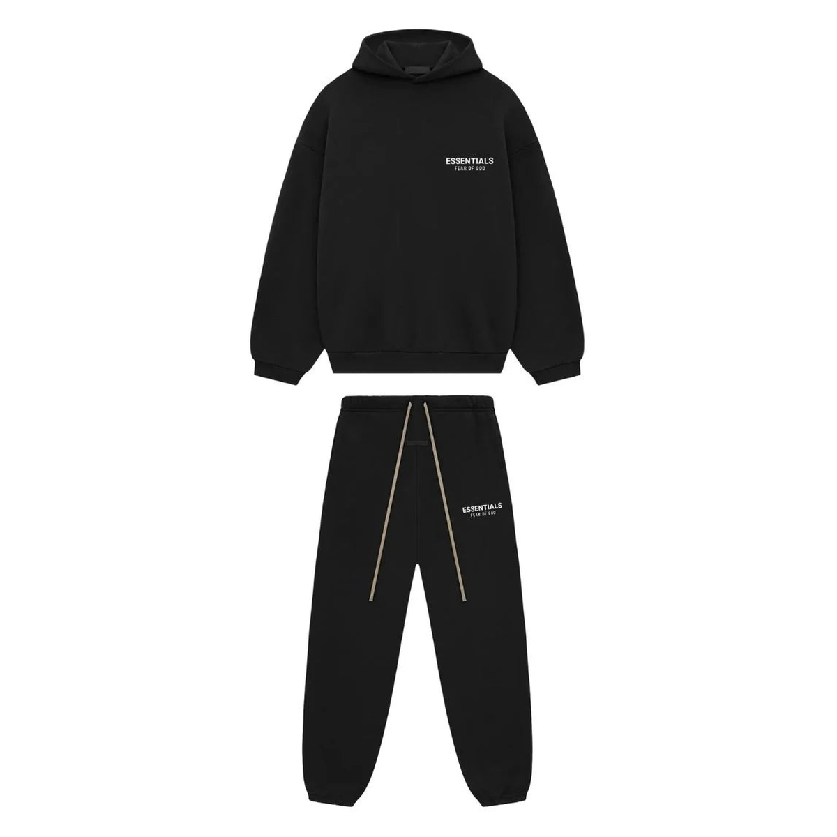 Fear of God Essentials Fleece Set Black