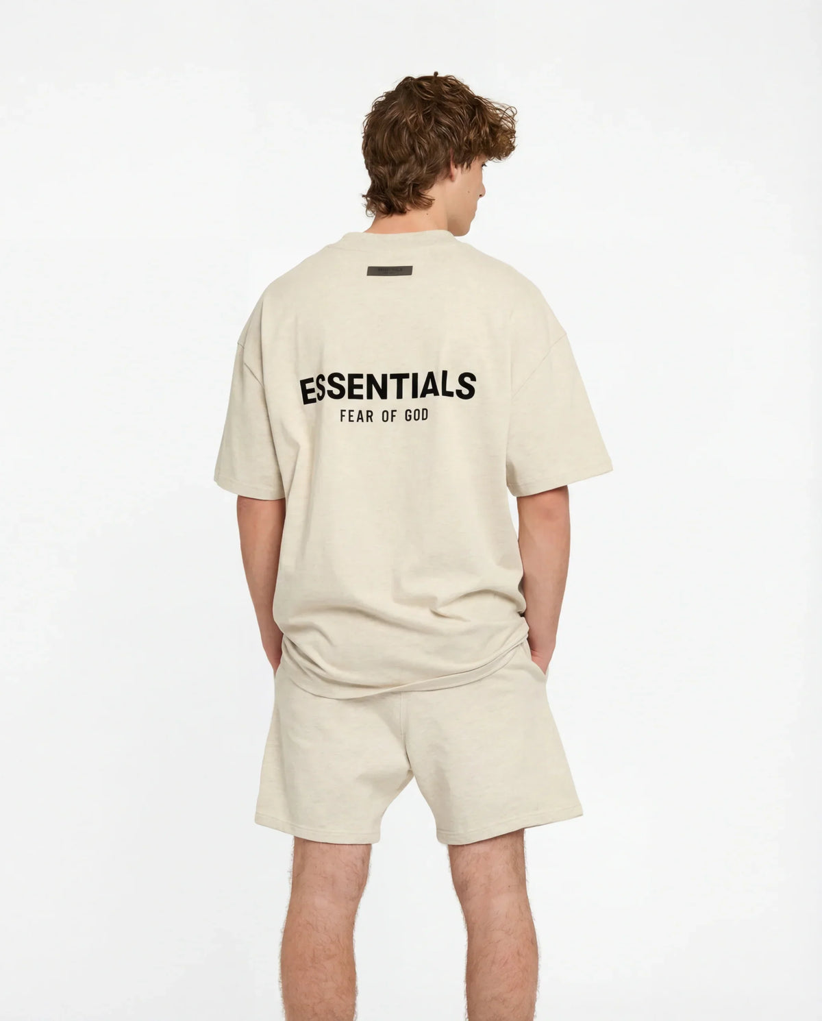 Fear of God Essentials Set Light Oatmeal