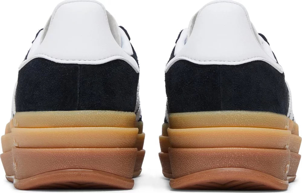 Adidas Gazelle Bold Black White Gum