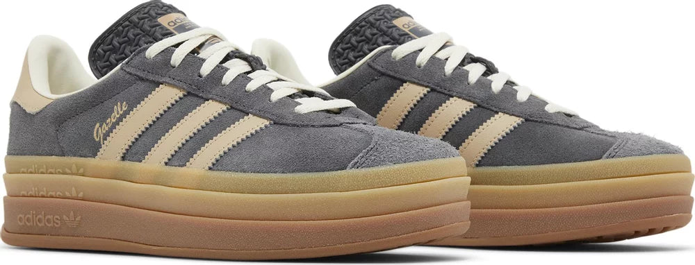 Adidas Gazelle Bold Grey Magic Beige Gum