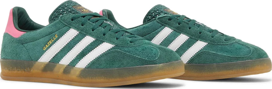 Adidas Gazelle Indoor Collegiate Green Lucid Pink