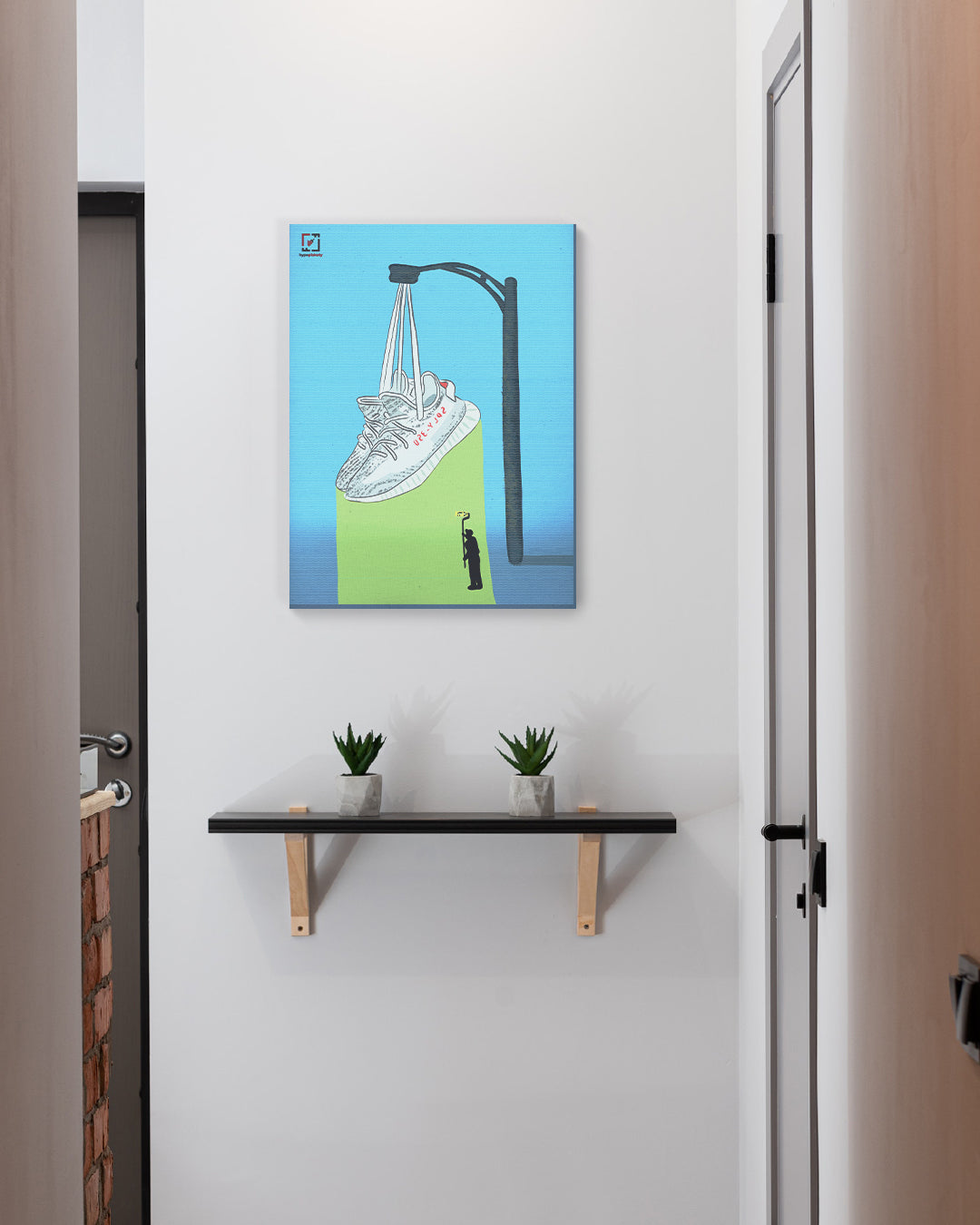 Obraz na płótnie Yeezy Boost 350 v2 Painting