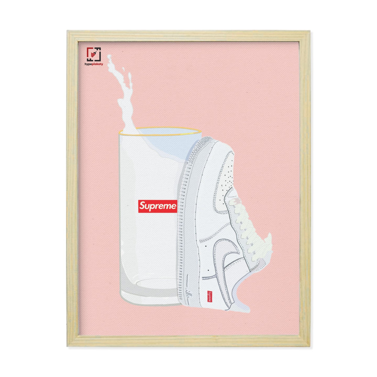 Leinwandbild Air Force 1 Low x Supreme