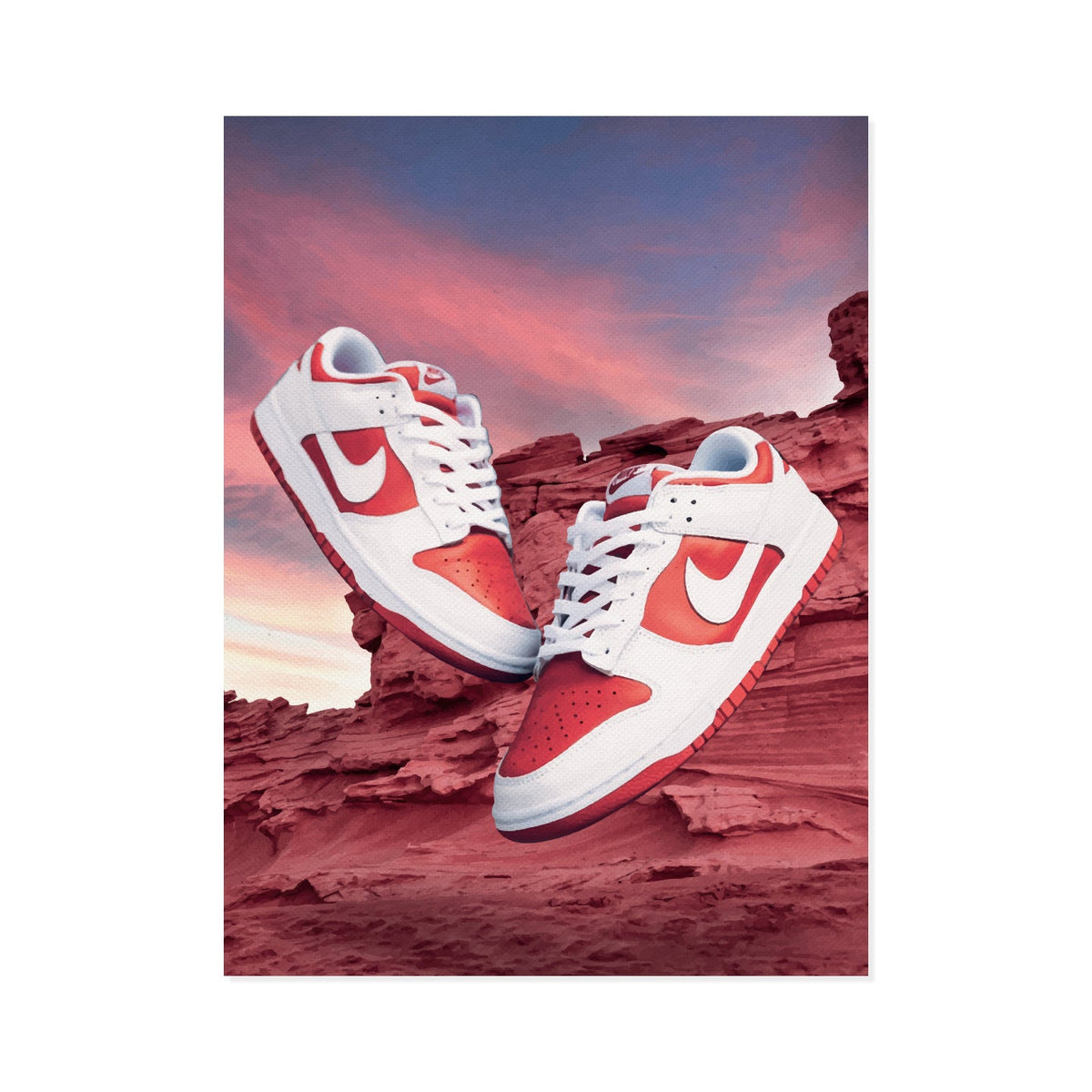 Obraz na płótnie Dunk Low Retro University Red