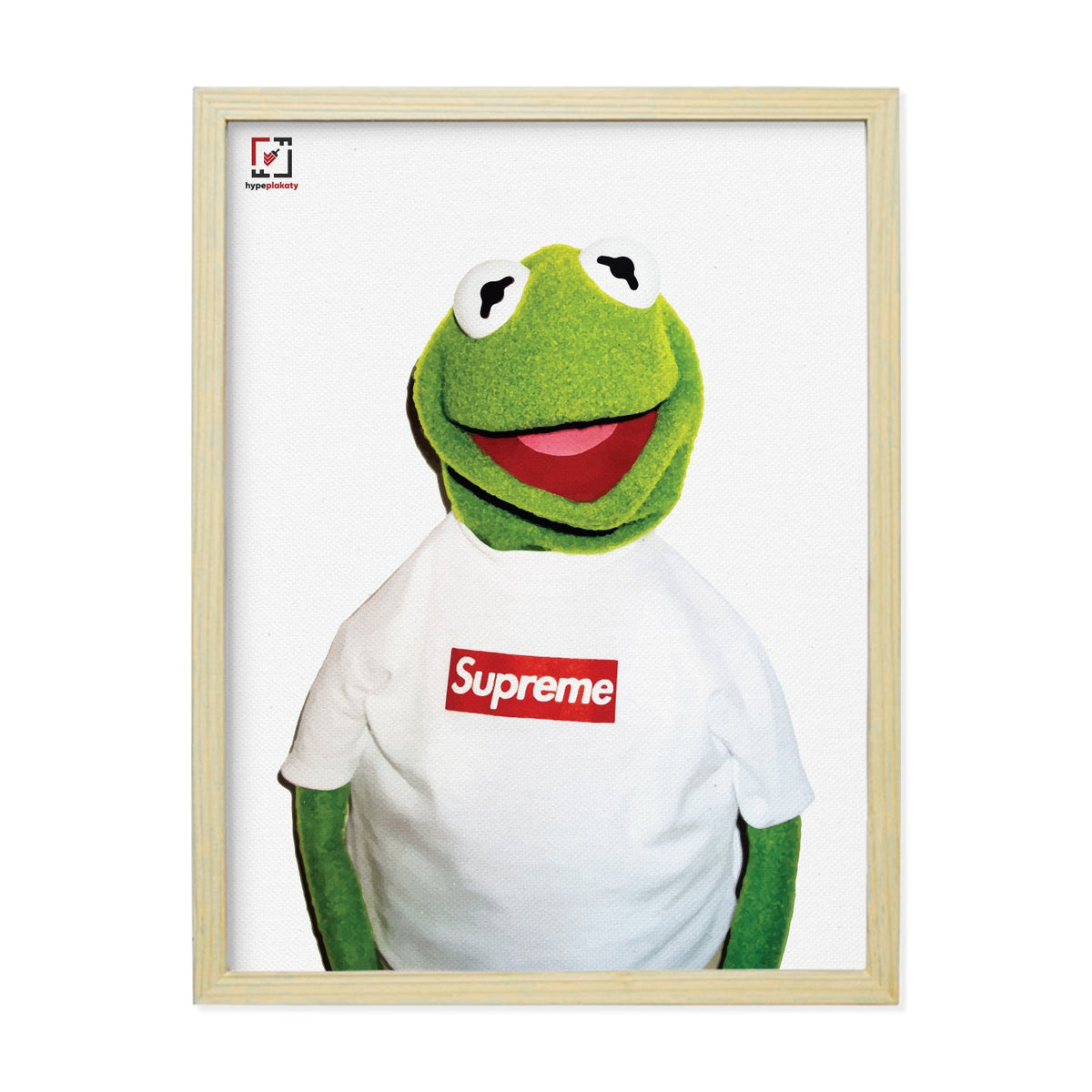 Obraz na płótnie Kermit x Supreme