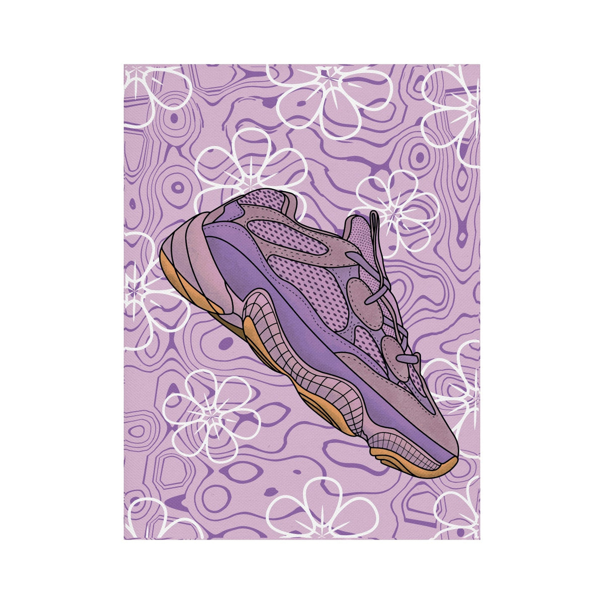 Painting Yeezy 500 Pink